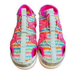 NEW Lands End Kids  Closed Toe Water Sandal Youth‎ Sz 7 M